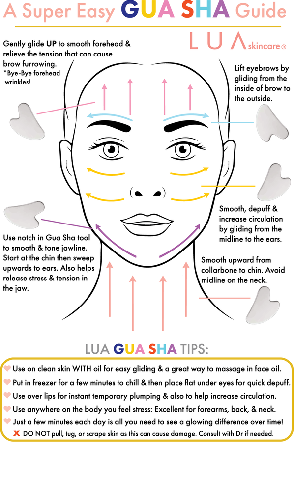 LUA GUA SHA by LUA skincare Skin Care Tools LUA skincare 