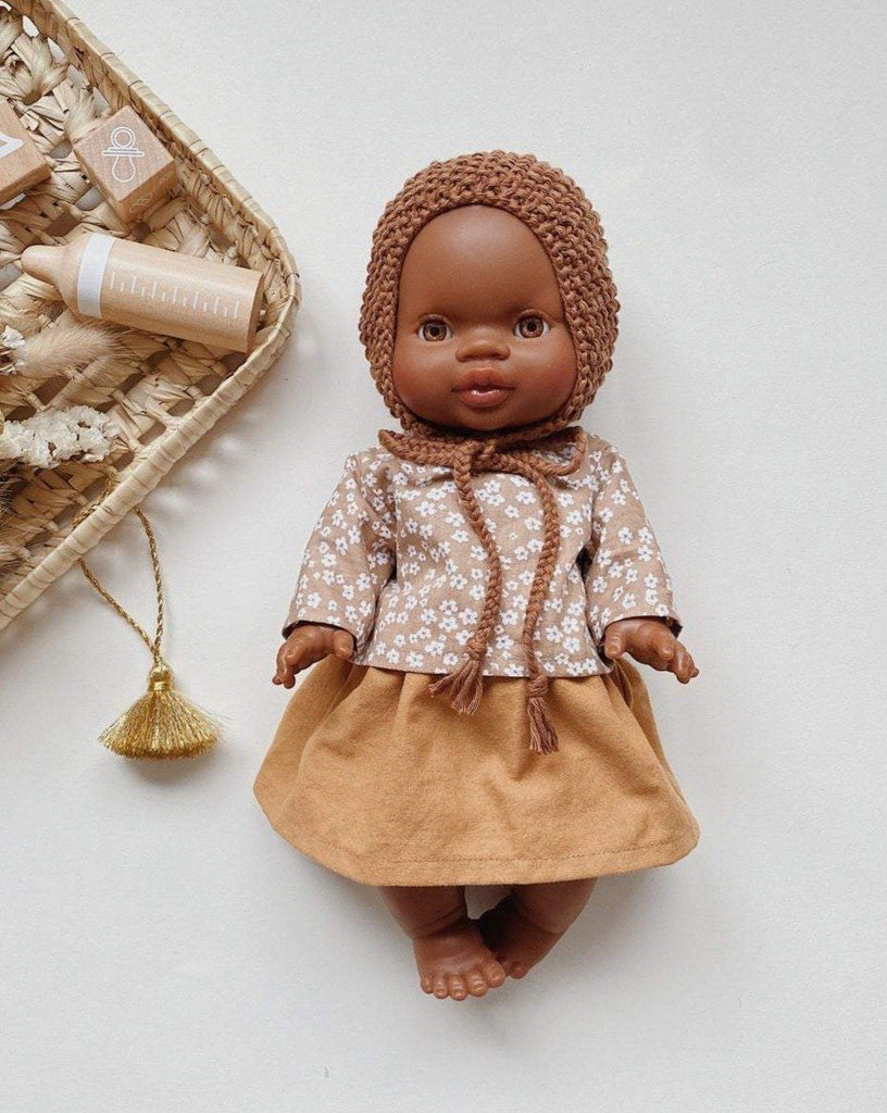 Minikane Little African Baby Girl Doll - Brown Eyes Kids Toys MiniKane 