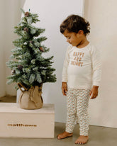 Littles Happy And Bright Organic PJ Set | Bohemian Mama - Children's Clothing