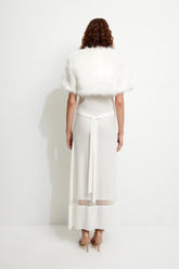Unreal Fur | Love A Fur Bolero | Ivory