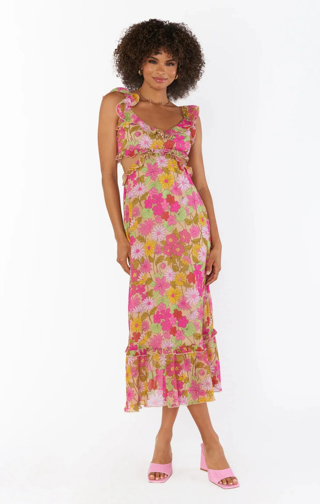 Lane Midi Dress | Carnaby Floral Dress Show Me Your Mumu Carnaby Floral XS 