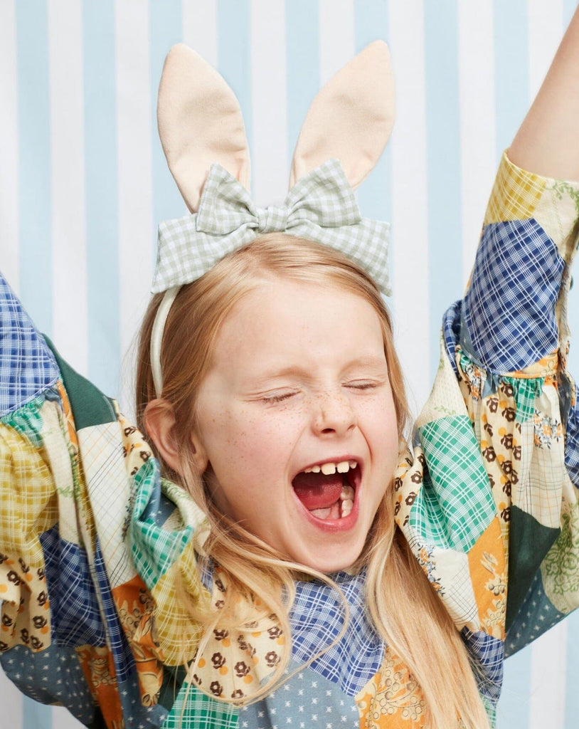 Velvet Pom Pom Bunny Ears | Meri Meri - Kids Accessories