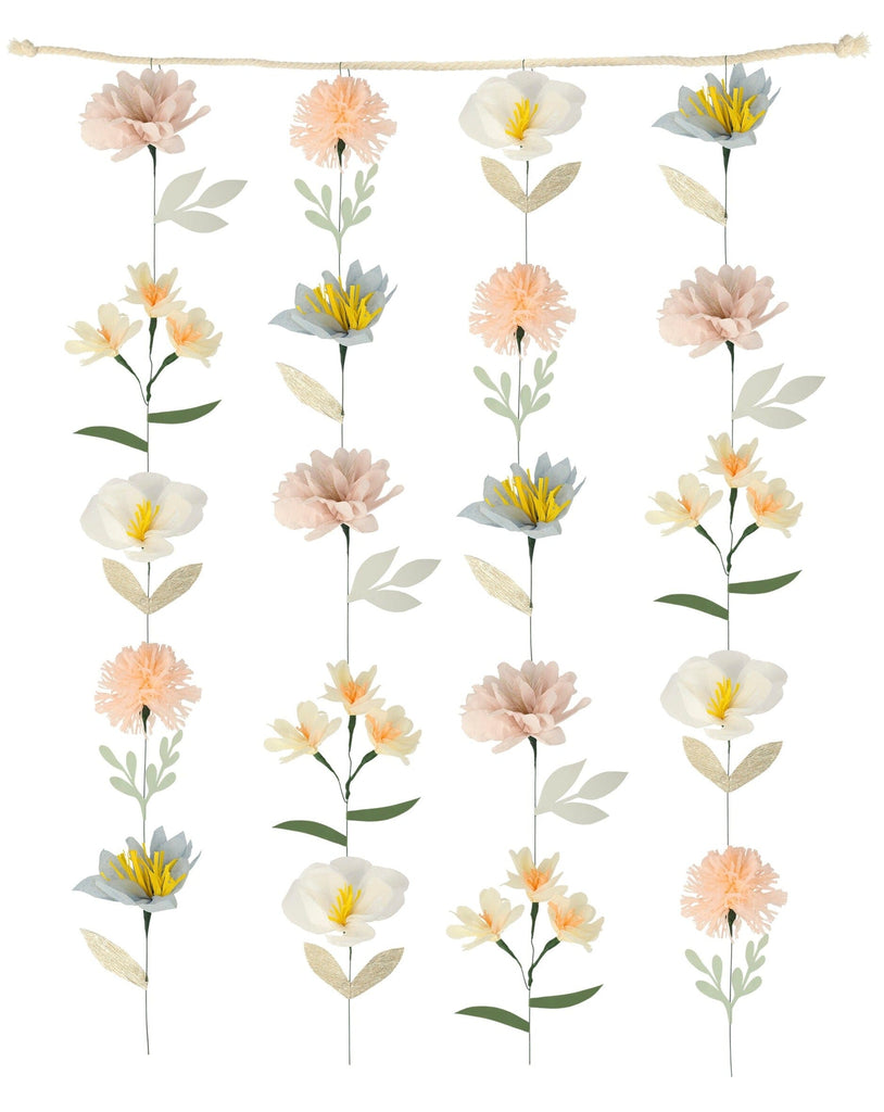 Flower Wall | Soft Colours | Meri Meri - Home Decorations