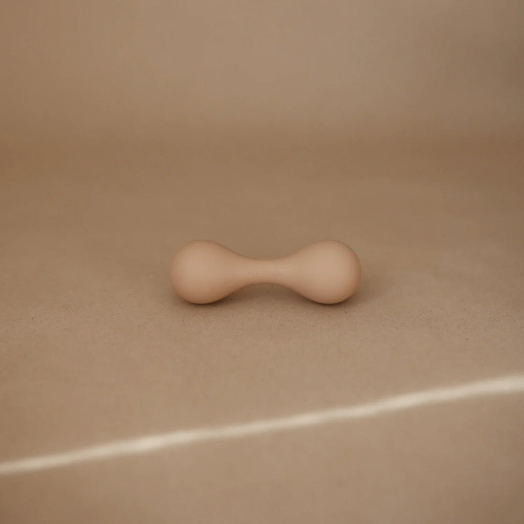 Silicone Baby Rattle Toy | Natural Mushie 