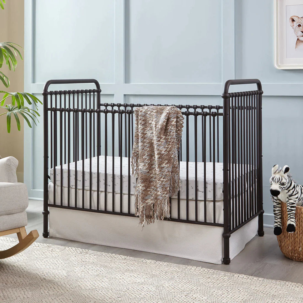 Abigail 3-in-1 Convertible Crib - Vintage Iron Crib NAMESAKE 
