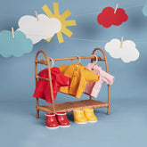 Dinkum Doll Rainy Play Set - Pink | Olli Ella - Doll Clothing and Accessories