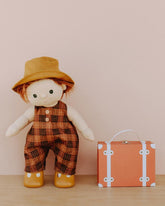 Dinkum Doll Travel Togs Apricot | Olli Ella - Doll Accessories