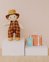 Dinkum Doll Travel Togs Apricot | Olli Ella - Doll Accessories