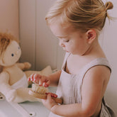 Olli Ella Dinkum Doll Brush | Wooden Toys for Kids