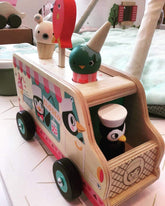 Penguin's Gelato Van Toys Tender Leaf Toys 