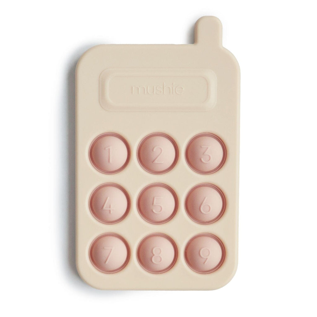 Phone Press Toy | Blush | Mushie - Baby Toys
