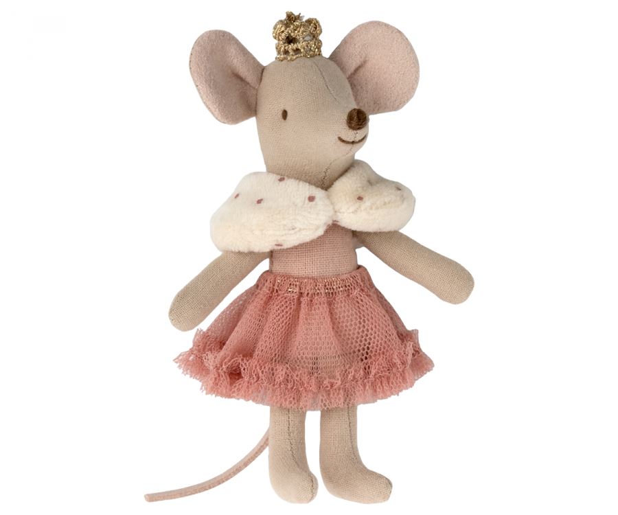 Princess mouse, Little sister in matchbox Maileg 