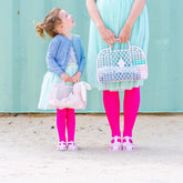 Retro Basket - Bubblegum Pink - Mini Me | Sun Jellies Women's handbag
