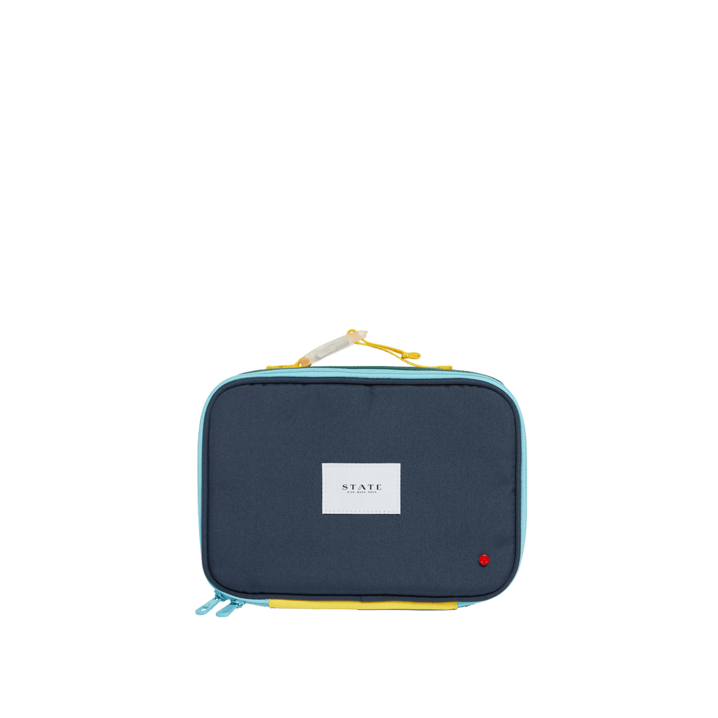 Rodgers Lunch Box | Green/Navyl | State Bags - Kids Accessories