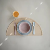 Round Bowl Dinnerware Set | Soft Lilac Bowls Mushie 