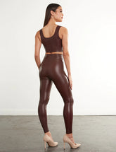 Faux Leather Legging - Oxblood | Commando - Women's Clothing