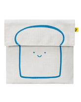 Flip Snack Sack - Bread Blue | Fluf - Sustainable Bags