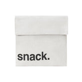 Flip Snack Sack - 'Snack' Black Bags Fluf 