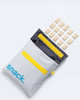 Flip Snack Sack- 'Snack' Blue | Fluf - Sustainable Bags