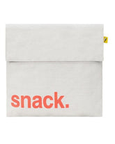 Flip Snack Sack - 'Snack' Orange | Fluf - Sustainable Bags
