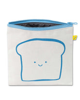 Zip Snack Sack- Bread Blue (Sandwich Size) | Fluf - Sustainable Bags