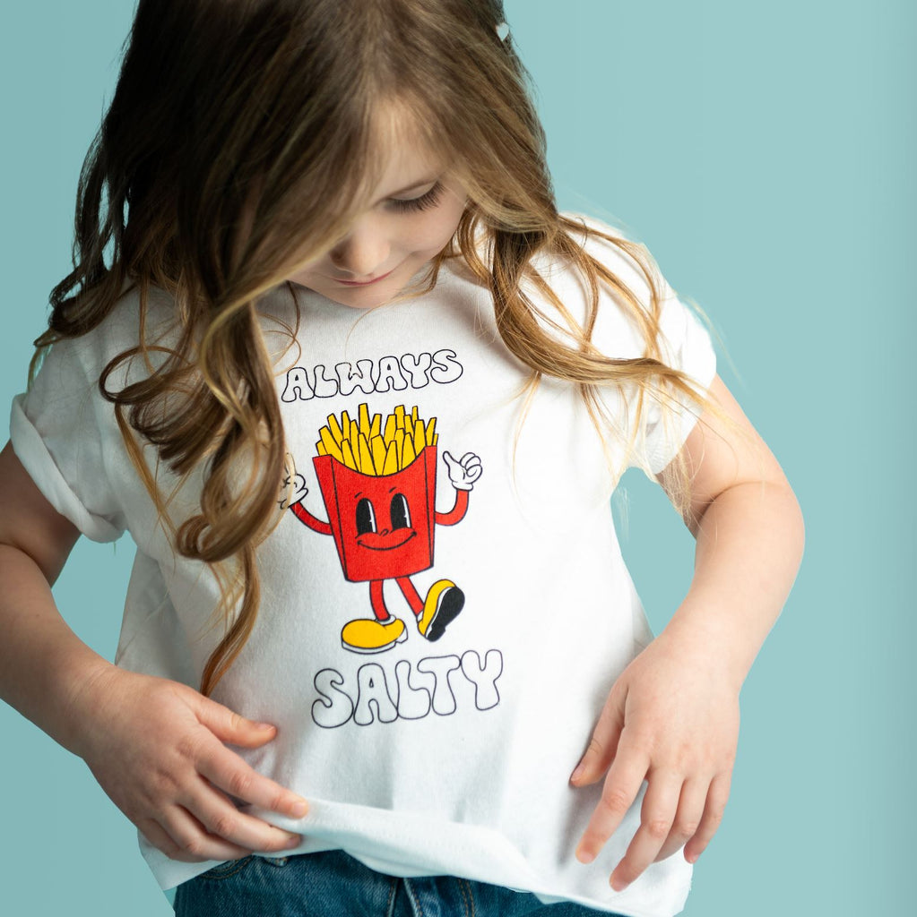 Always Salty French Fries T-shirt Shirts & Tops Little Chicken 