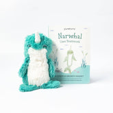 Narwhal Mini & Narwhal Lesson Book - Conflict Resolution | Slumberkins - Kids Toys