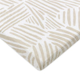 Babyletto | All-Stages Bassinet Sheet | Oat Stripe