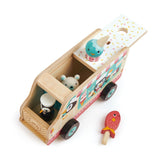 Penguin's Gelato Van - Tender Leaf Toys Wooden Toys for kids