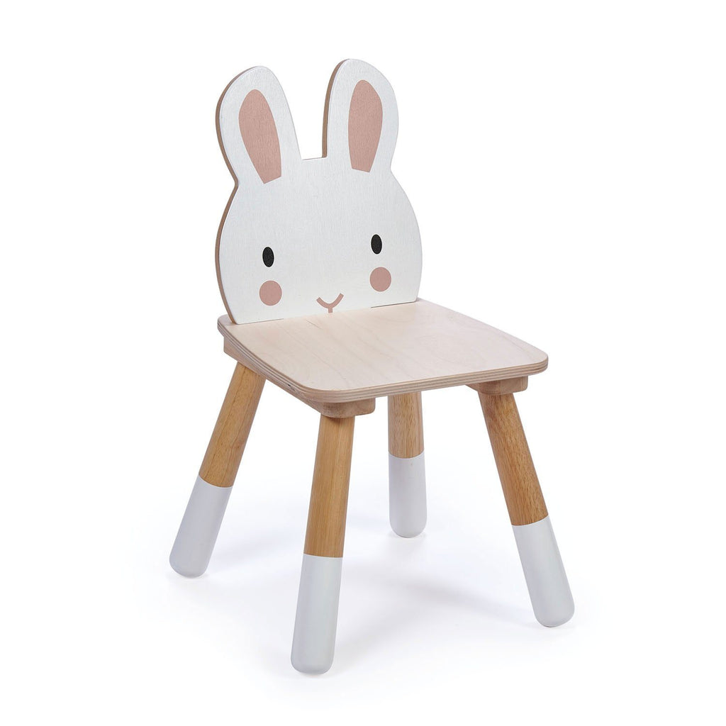 Forest Rabbit Chair - Tender Leaf Toys Wooden Kids Playroom Furniture