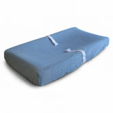 Extra-Soft Muslin Changing Pad Cover - Tradewinds Bedding Mushie 