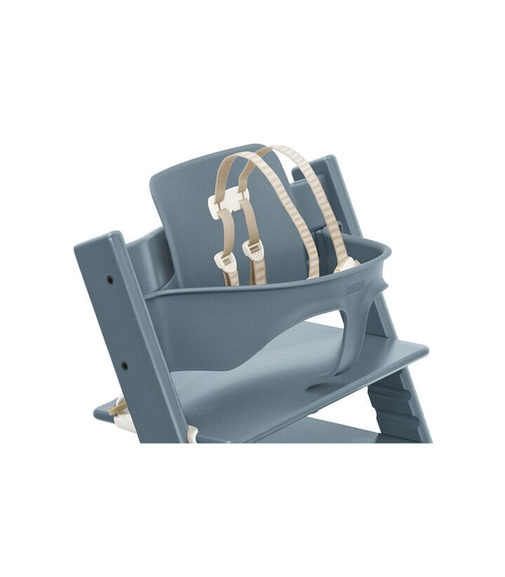 Stokke | Tripp Trapp® High Chair with Baby Set & Harness | Fjord Blue
