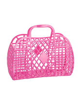 Retro Basket- Small Berry Pink | Sun Jellies Kids Handbags