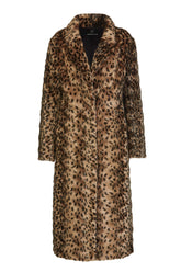 So Long Coat | Spotted Leopard Unreal Fur 