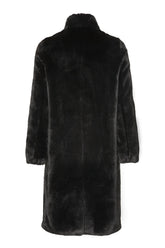 Unreal Fur | Raven Coat | Black