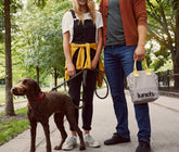 Zipper - Lunch' Grey / Yellow | Fluf - Sustainable Bags