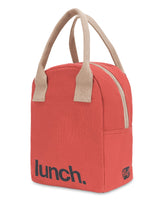 Zipper - Lunch' Red | Fluf - Sustainable Bags