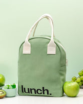 Zipper Lunch - Mint | Fluf - Sustainable Bags