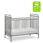 Abigail 3-in-1 Convertible Crib - Vintage Silver