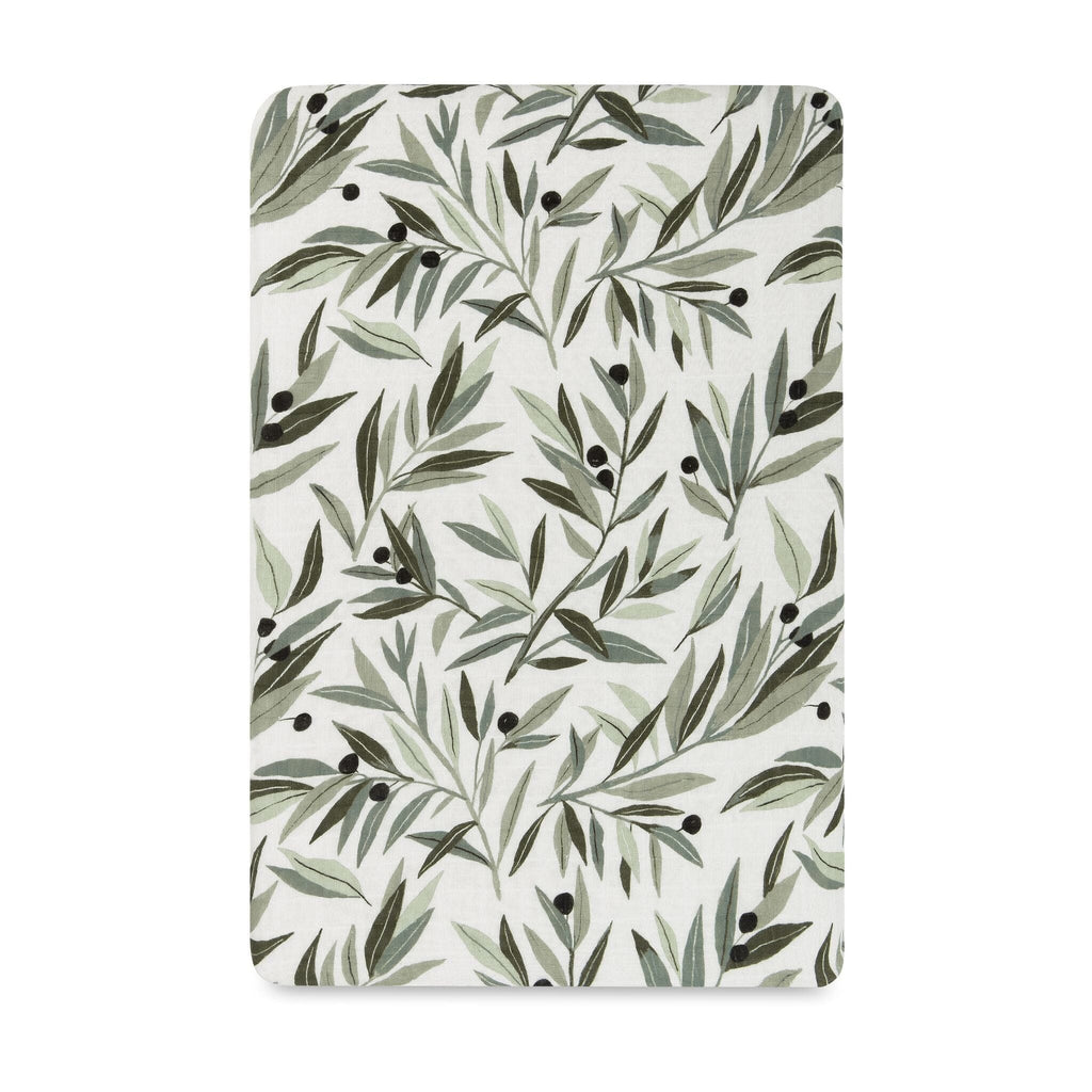 All-Stages Bassinet Sheet | Olive Branches
