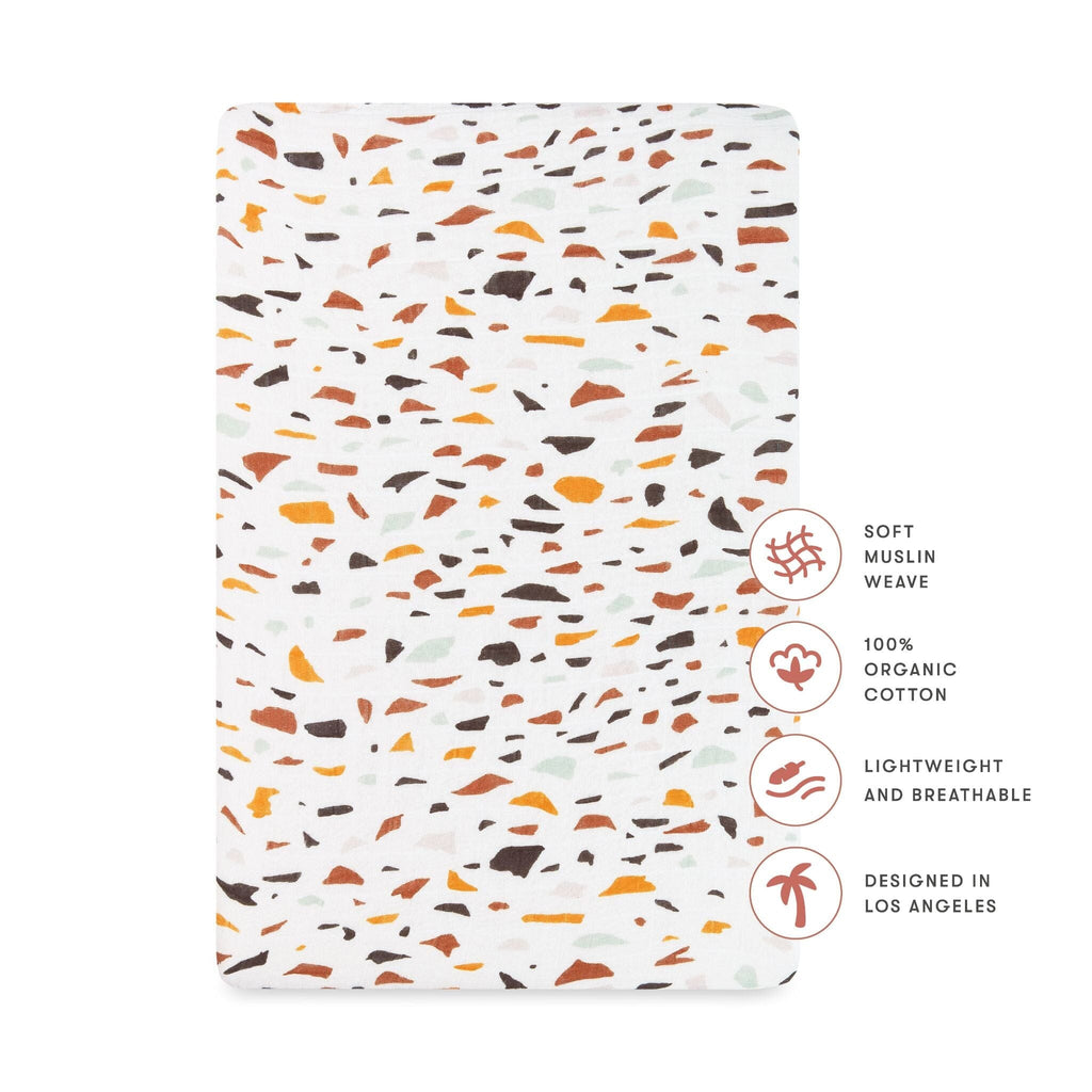 All-Stages Bassinet Sheet | Terrazzo