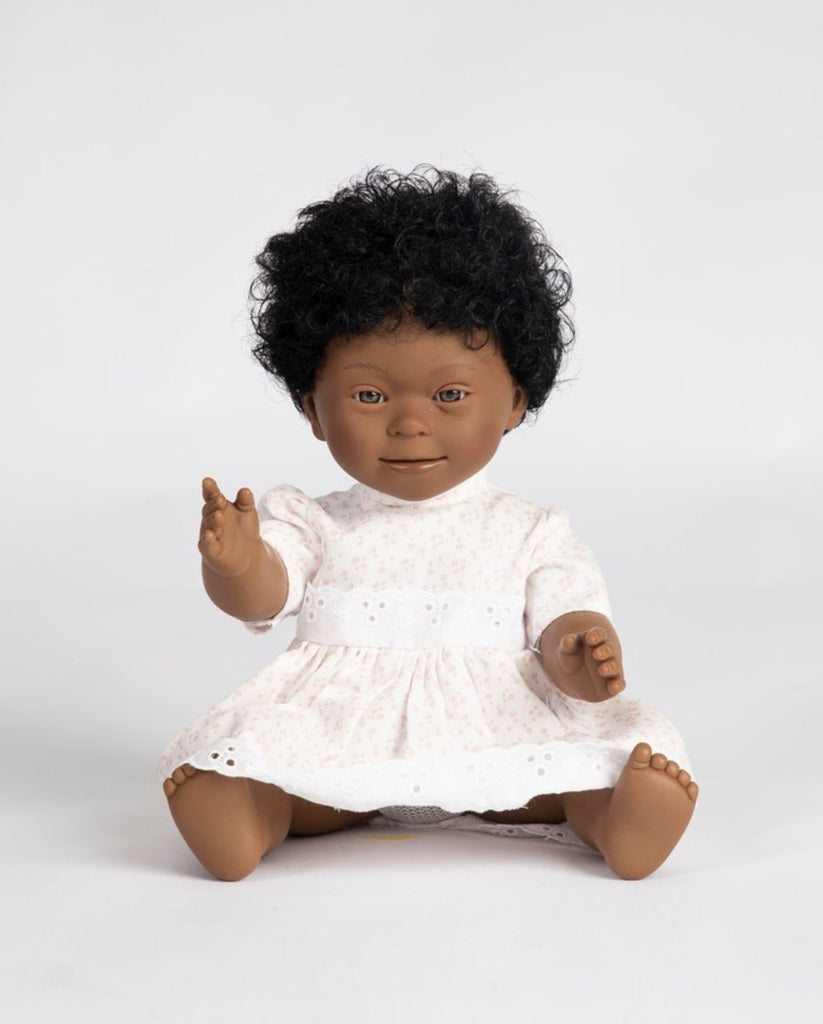 Baby Doll Girl with Down Syndrome - African Girl