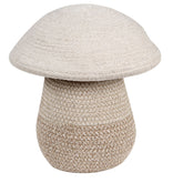 Basket Baby - Mushroom Lorena Canals Natural, Linen, Soil brown OS 