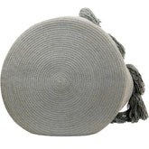 Basket Tassels - Light Grey