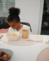 Dinnerware Cup, Set of 2 (Mustard) | Mushie - Baby's and Toddler's Dinnerware