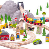 Mountain Railway Set by Bigjigs Toys US Bigjigs Toys US 