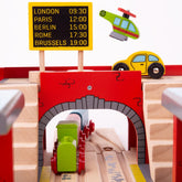 Grand Central Station by Bigjigs Toys US Bigjigs Toys US 