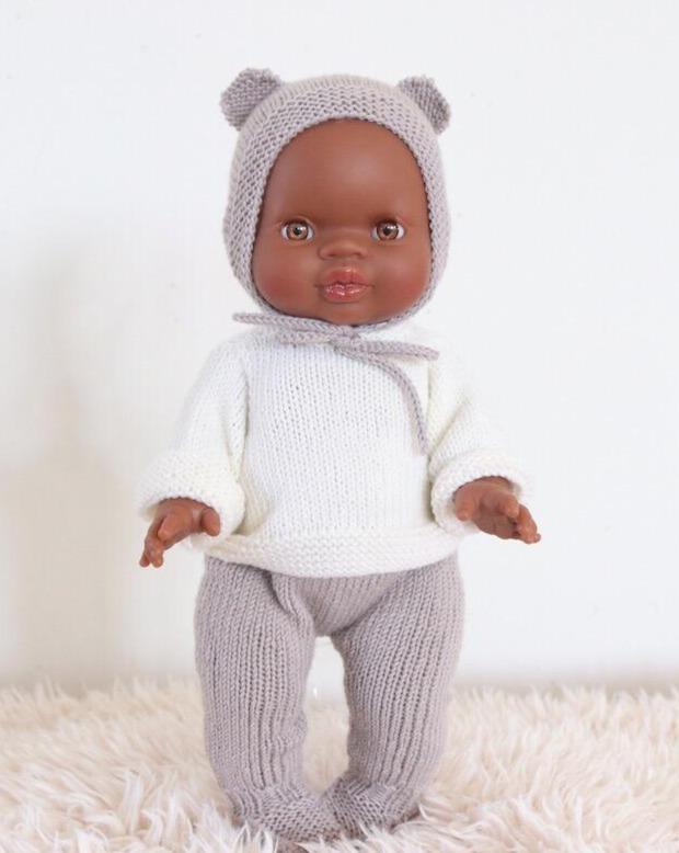 Minikane Little African Baby Boy Doll - Brown Eyes Kids Toys MiniKane 