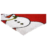 Callway Mills | Christmas Red Winter Snowman Doormat