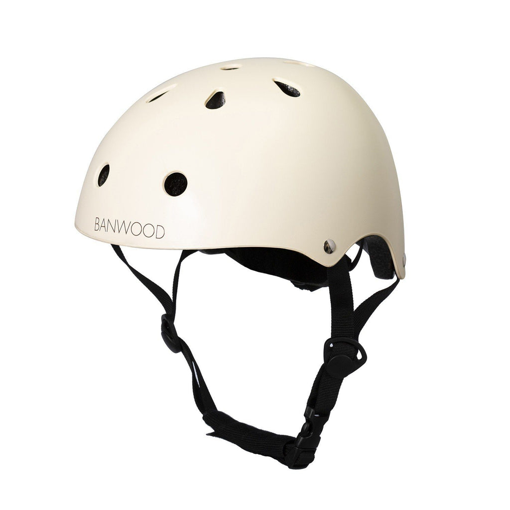 Classic Helmet - Matte Cream | Banwood Kid's Bike Accessories